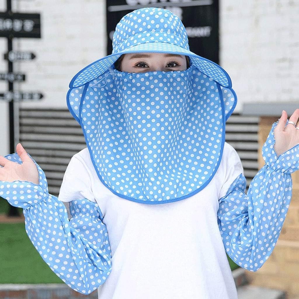 Karooch Sun Hat, UPF 50+ Sun Protection Wide Brim Bucket Hat with Removable Mosquito Net and Neck Face Flap