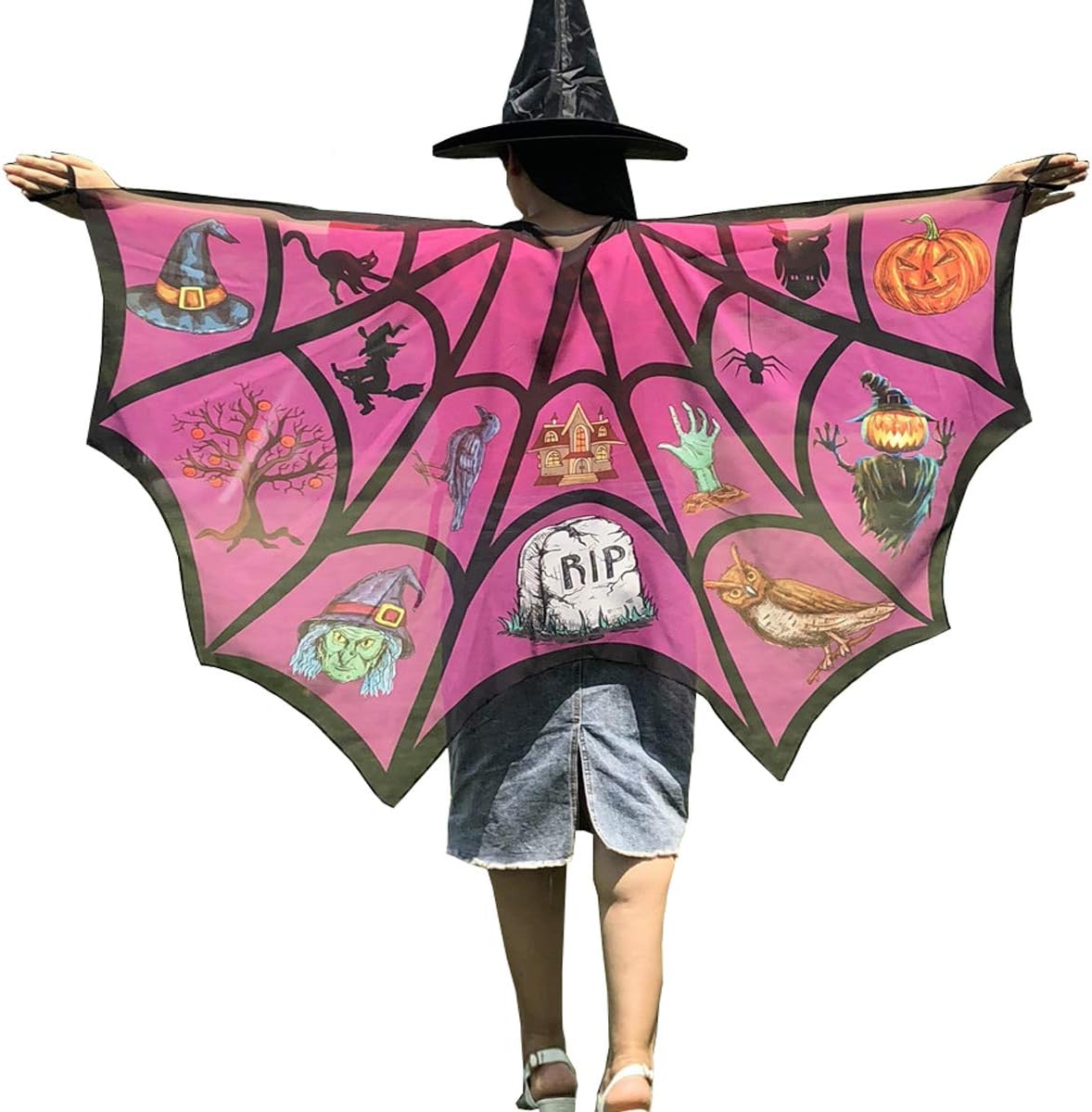 Christmas Party Soft Fabric Butterfly Wings Shawl Fairy Ladies Nymph Pixie Costume Accessory
