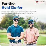 Thumbs Up Original Golf Ball Finder Glasses Blue Lens Carry Pouch view 8