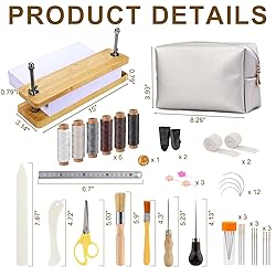 Book Binding Kits with 49 Pcs Hand Bookbinding