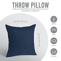 Utopia Bedding Throw Pillows Insert