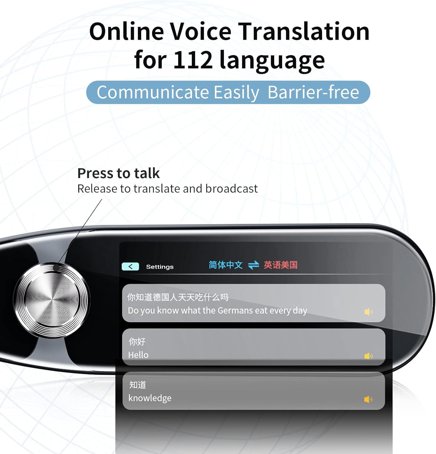 Vormor X7 PRO Pen Scanner Reader 112 Languages OCR Digital Scanning Translation Pen Text-to-Speech Device, Reader Pen for Dyslexia, Text Excerpt, Photo Translation, Dictionay Pen for Students Adults