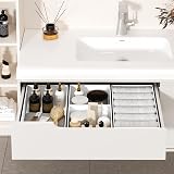 DIMJ 20Pack Closet Drawer Organisers White Non-Woven Fabric Dividers view 6