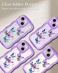 Likiyami for iPhone 13 Case 6.1 Inch - Wave Frame
