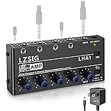 LZSIG Headphone Amplifier 4 Channel Metal Stereo