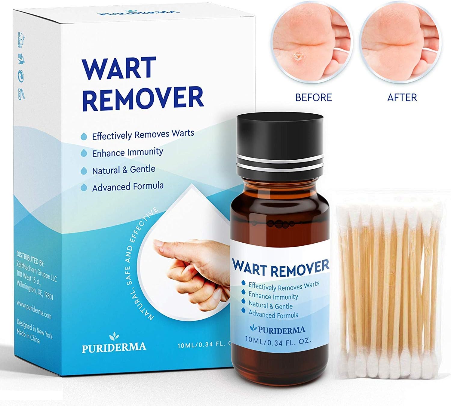 Maximum Strength Wart Removal Treatment by Puriderma PainFree