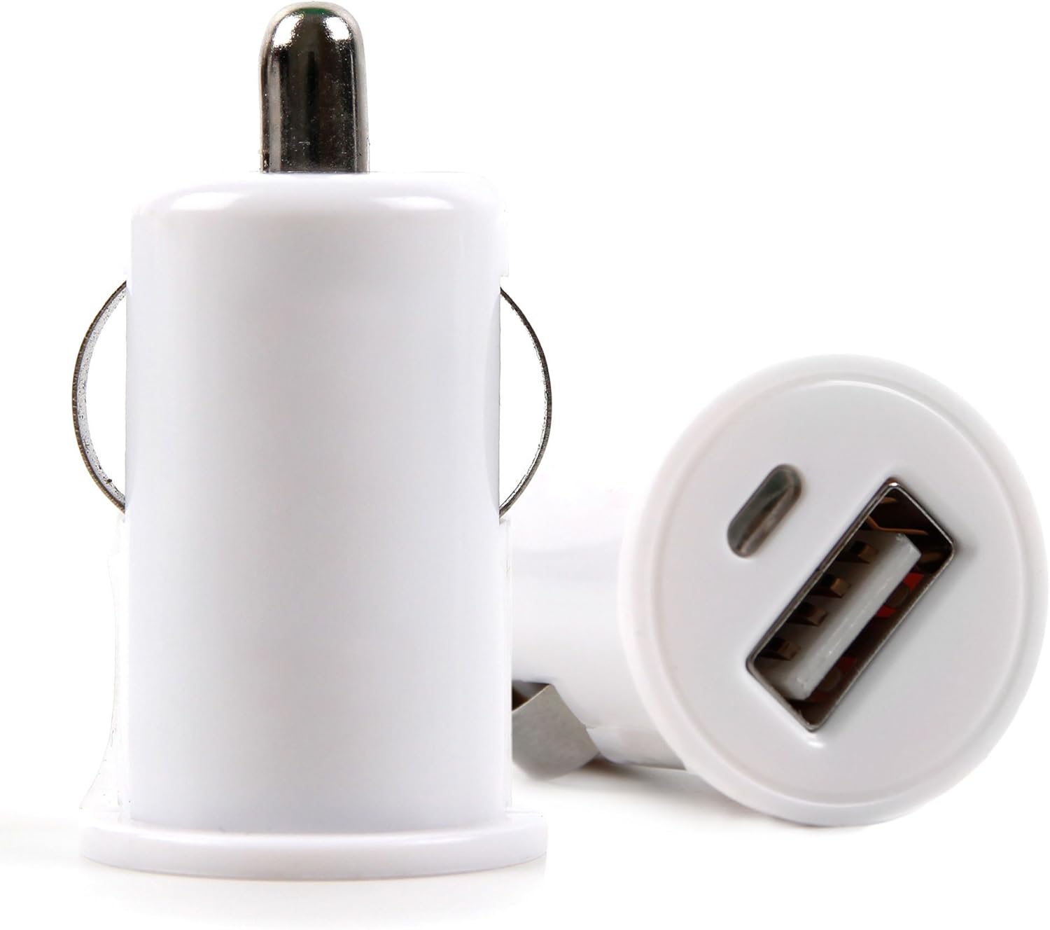 DURAGADGET White in-Car Cigarette 1 Amp Socket Charger - Compatible with Acer Iconia A1-830 | Iconia B1-720 | Iconia Tab A1-810 & Iconia Tab B1-710