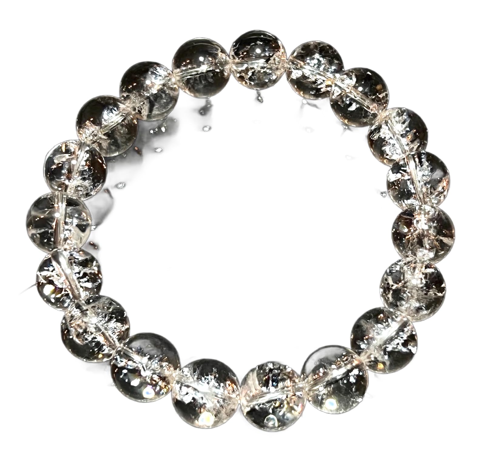 Himalayan Ice Nirvana Crystal Quartz Stretch