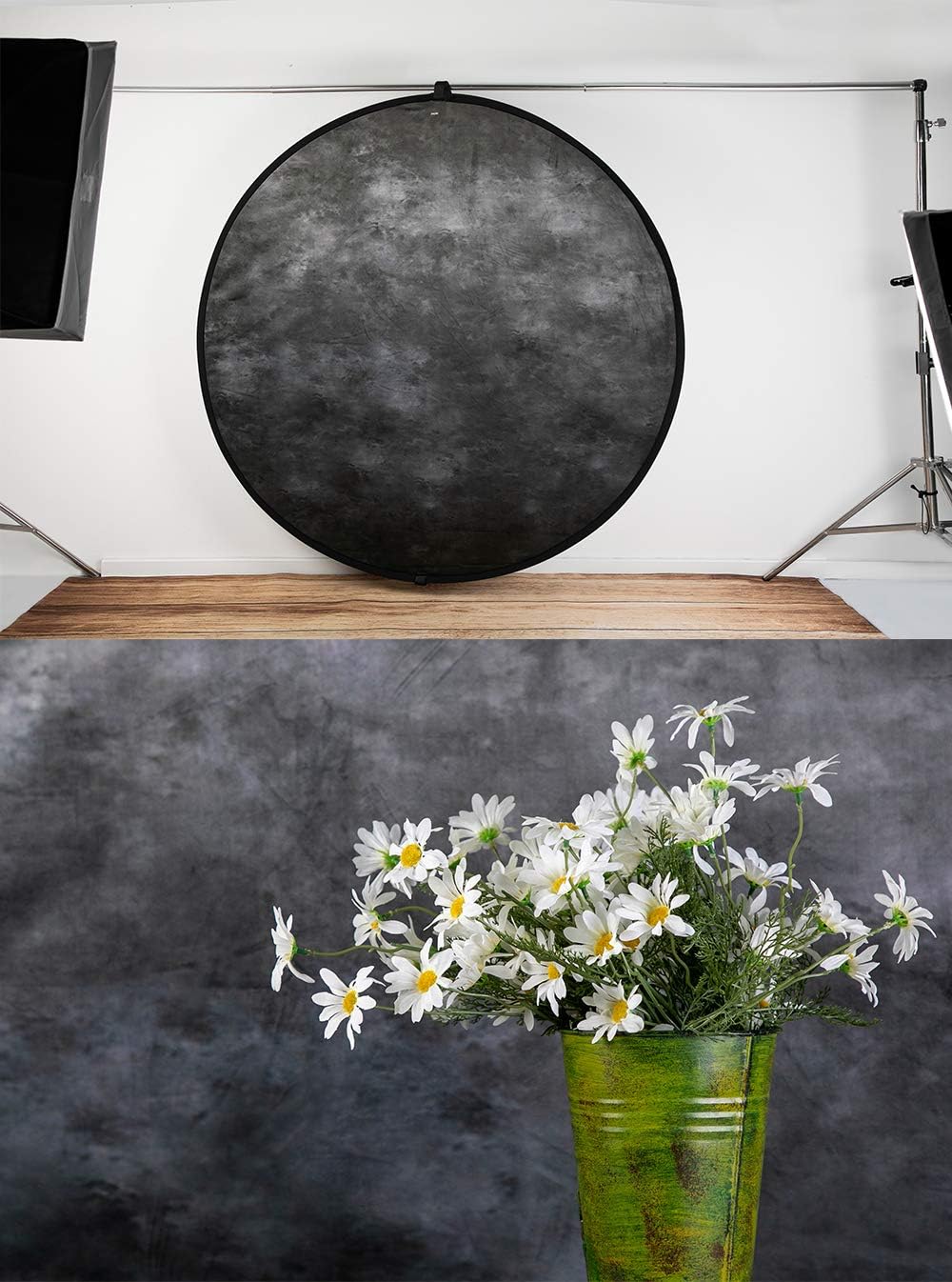 Kate Backdrop 5x5ft/1.5×1.5m Collapsible Backdrop Retro Brown Double ...