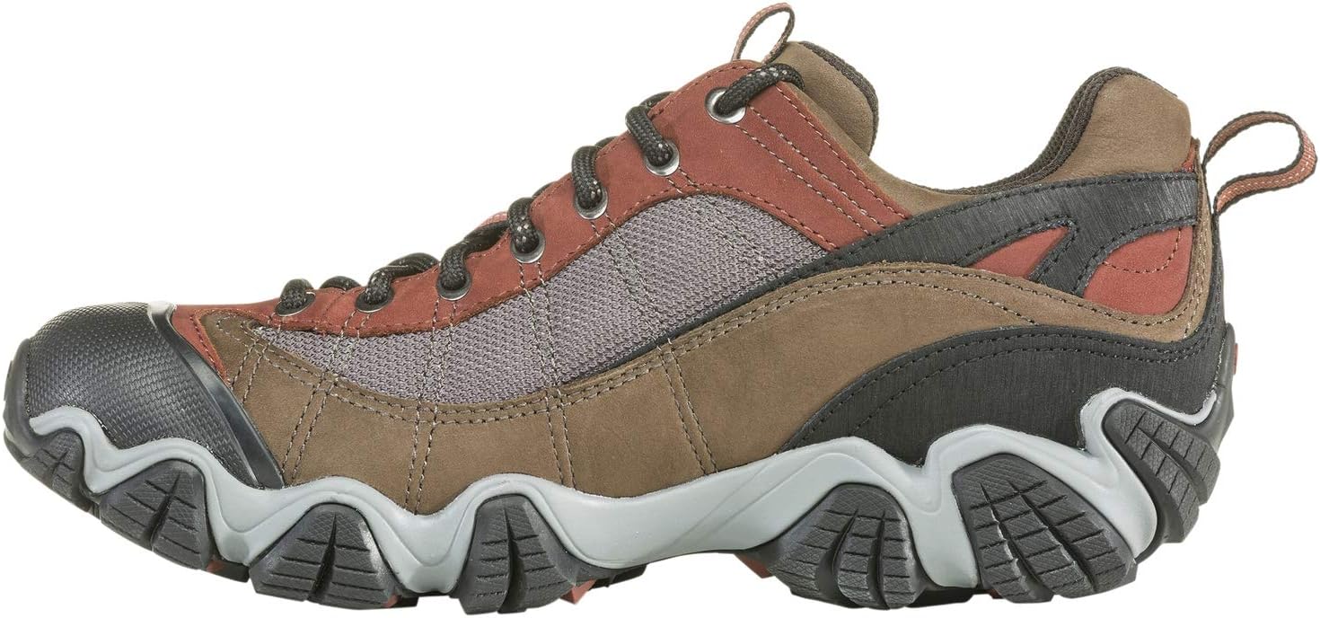 Oboz Firebrand II B-Dry Hiking Shoe - Men's Earth 13 Wide: Clothing