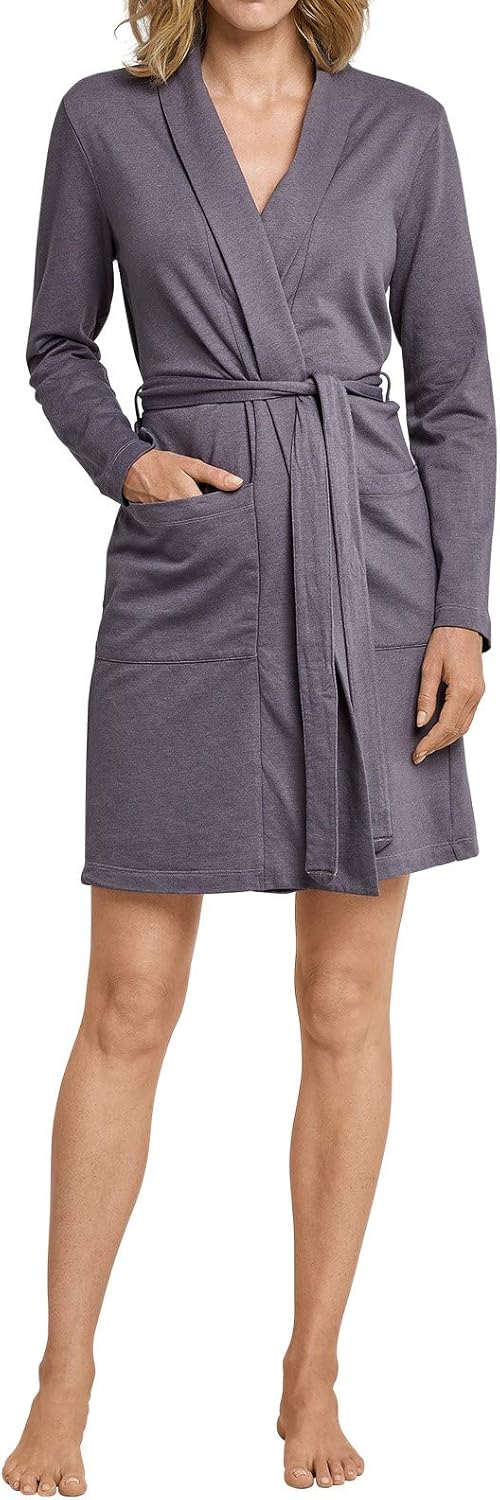 bademantel damen lang schiesser