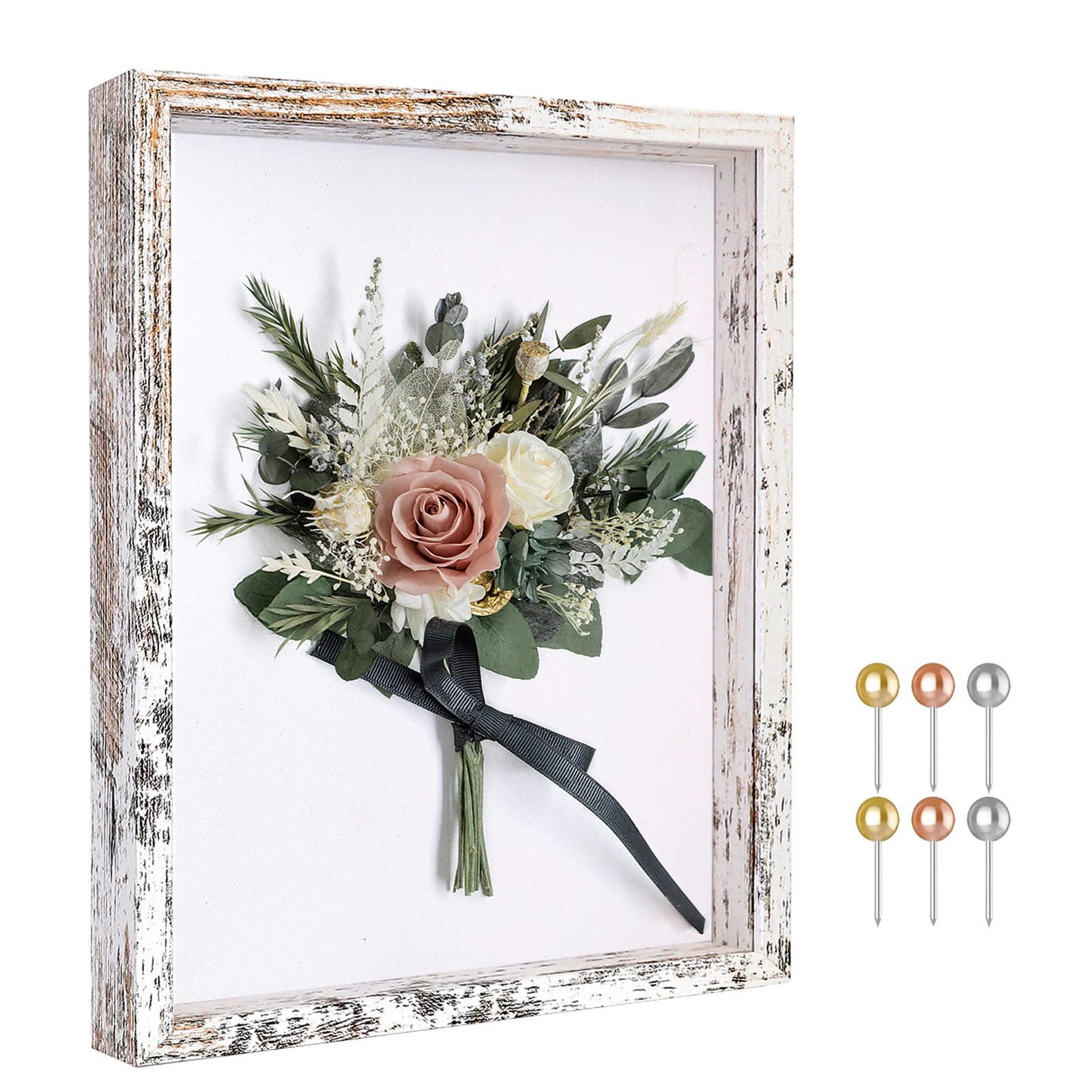 Califortree 8x10 Shadow Box Frame with Soft Linen