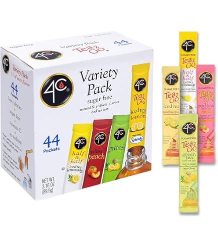 Amazon.com : 4C Totally Light Tea 2 Go Green Tea, Ice Tea Mix