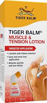 Tiger Balm Muscle & Tension Lotion 80ml with No Mess Applicator view 9