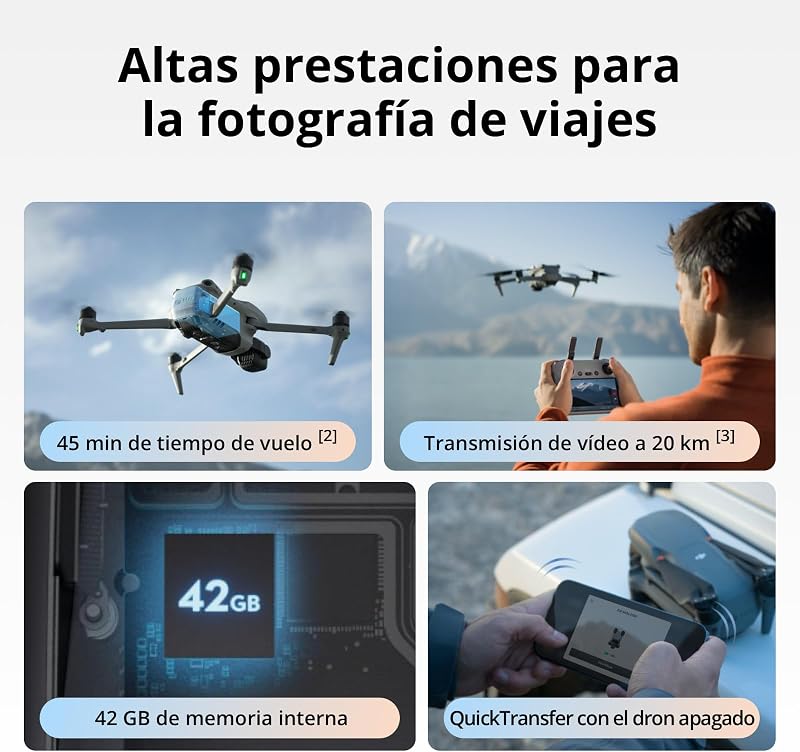 Air 3S (RC-N3), dron 4K con doble cámara