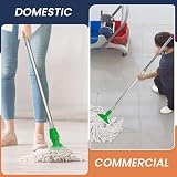 Abbey Kentucky Mop Handle and Holder with 5 Heads Green 450g view 5