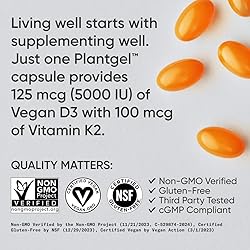 Sports Research® Vitamin D3 + K2 with Coconut MCT