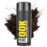 PrimeLook Hair Building Fibers, Luxurious Building Fibers for Thinning Hair, Superior Formula for Men & Women, Instant Volume, Matches Colors (27.5g, Medium Brown)