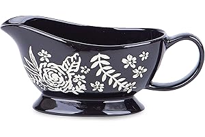 Wisenvoy Gravy Boat Porcelain Gravy Boats 20 Oz Gravy Bowl