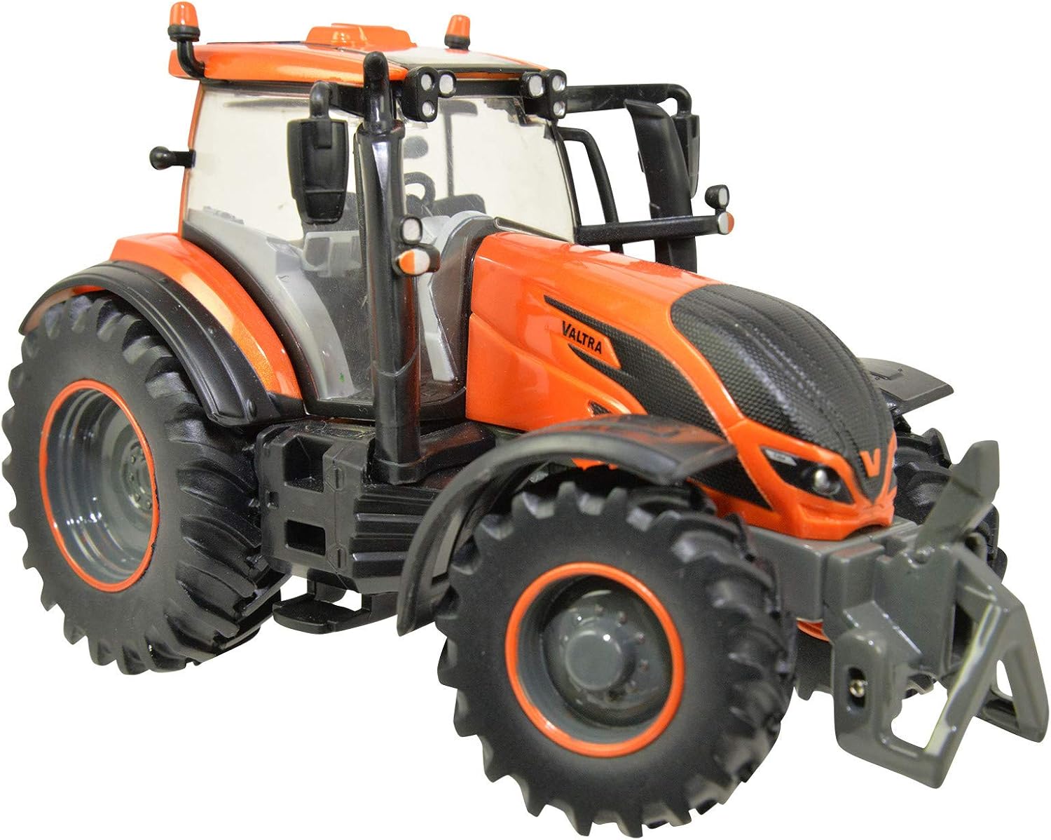 Britains 1:32 Metallic Orange Valtra T254 Collectable Tractor for Farm Set Tractor Toys Compatible with 1:32 Scale Farm Animals and Toys - Image 3