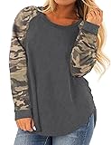 Kancystore Plus Size Tunic Tops for Women Loose Fit
