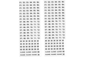 WEKADRIN 2 Sheets Business Opening Hour Sticker Adhesive Operating Hours Label for Store Window Door Wall