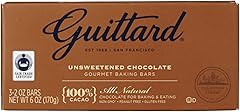 Guittard Unsweetend Fair Trade Chocolate Baking Bar, 6 oz
