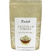 Raslok Pure Safed Musli Powder | White Musli | Svet Musli Powder | Chlorophytum Borivilianum (3.52 Oz)