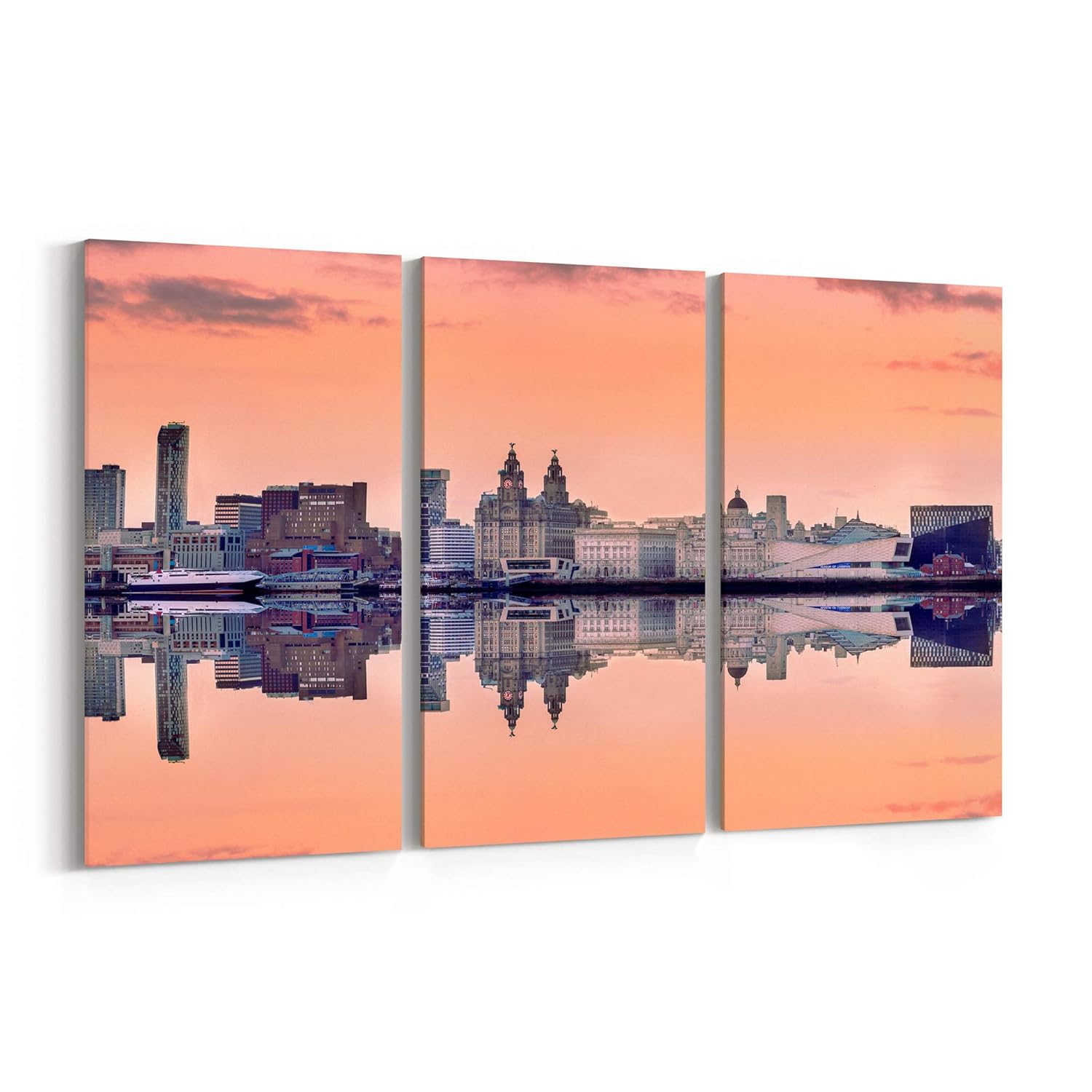 Liverpool Canvas Print Liverpool Wall Art Canvas Liverpool Canvas Art Multiple Sizes