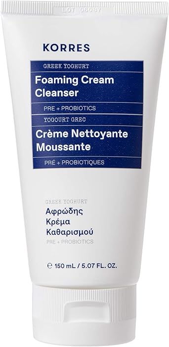 korres foaming cream cleanser