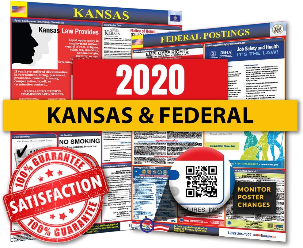 2020 Kansas State & Federal Labor Law Posters for