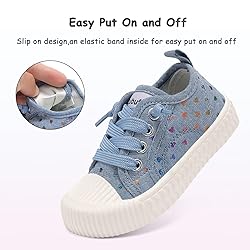Toddler Shoes Boys Girls Slip On Canvas Sneakers