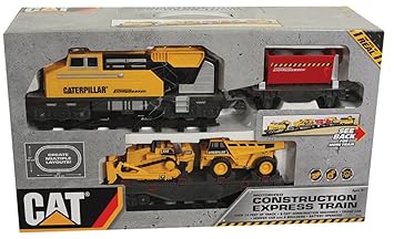 cat construction express train set