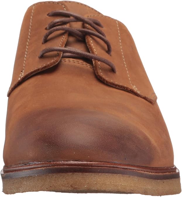 clarks clarkdale moon dark tan leather