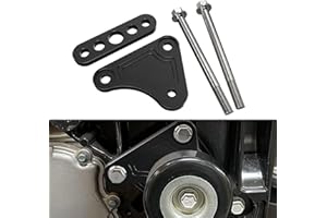 Bevinsee LS Idler Pulley Relocation Bracket for LS1 LS2 LS3 Intake Swap 4.8L 5.3L 6.0L Aluminum LS Vortec Truck Alternator Power Steering Bracket