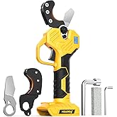 MtiolHig Cordless PVC Pipe Cutter Compatible with DEWALT 20v Battery, 1-5/8" (32mm) Pipe Cutter Tool Brushless Motor Tubing Cut 240W - Battery not included