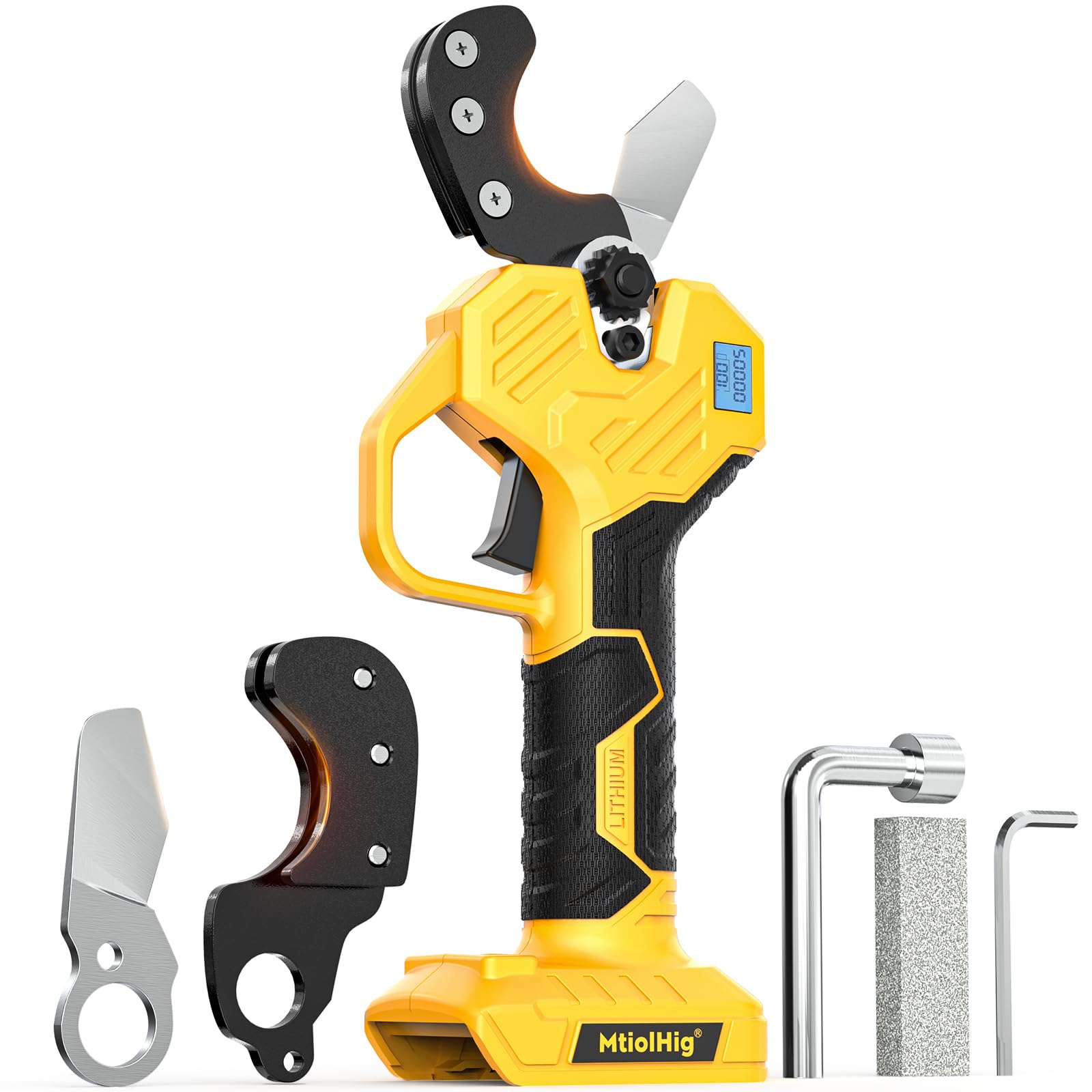 Photo 1 of MtiolHig Cordless PVC Pipe Cutter Compatible with DEWALT 20v Battery, 1-5/8" (32mm) Pipe Cutter Tool Brushless Motor Tubing Cut 240W - Battery not included
