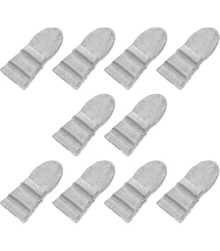 FUNOMOCYA 5-Pack Hammer Wedge – Steel Splitting Wedge For Hammer, Axe & Sledge Handle Reinforcement (Tool Safety Wedges)
