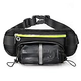 Fanny Pack Waist Bags Travel Money Belt with Water Bottle Holder Hiking Running