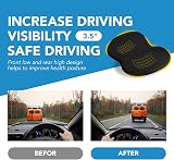 kingphenix Wedge Car Seat Cushion Memory Foam for Driver, Back Pain Relief view 8