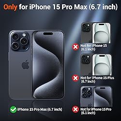 SUPFINE Magnetic for iPhone 15 Pro Max