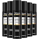 TRESemmé Dry Texture Finishing Spray 6-Pack – Matte Finish, Texturizing & Volumizing, 24H Humidity & Frizz Control, 5 Oz Ea