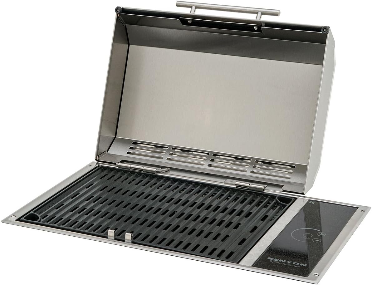 review Kenyon B70050 Frontier All Seasons Built-In Stainless Steel Electric Grill, 120V