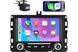 Android 13 Car Radio Stereo for Dodge RAM 2013-2019 1500/2500/3500, 7 inch Touch Screen Head Unit with Carplay/Android Auto S