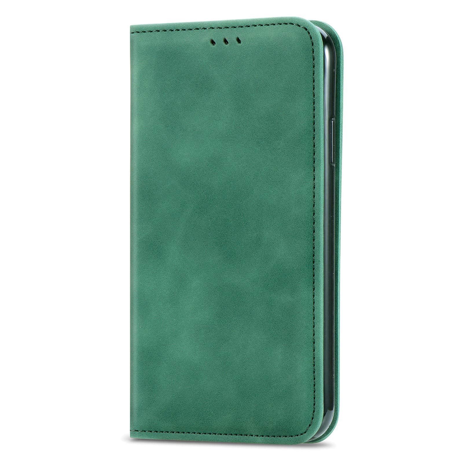 Wuhaizher For Honor 90 Lite Case Leather Wallet Book Flip Folio Stand View Full Protection Cover with Stand Card Slots Magnetic Closure Compatible with Honor 90 Lite Phone Cases Shockproof, Green