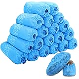 Disposable Boot & Shoe Covers 200 Pack (100 Pairs) | Non-Slip, Durable, Indoor | Protect Your Home, Floors and Shoes