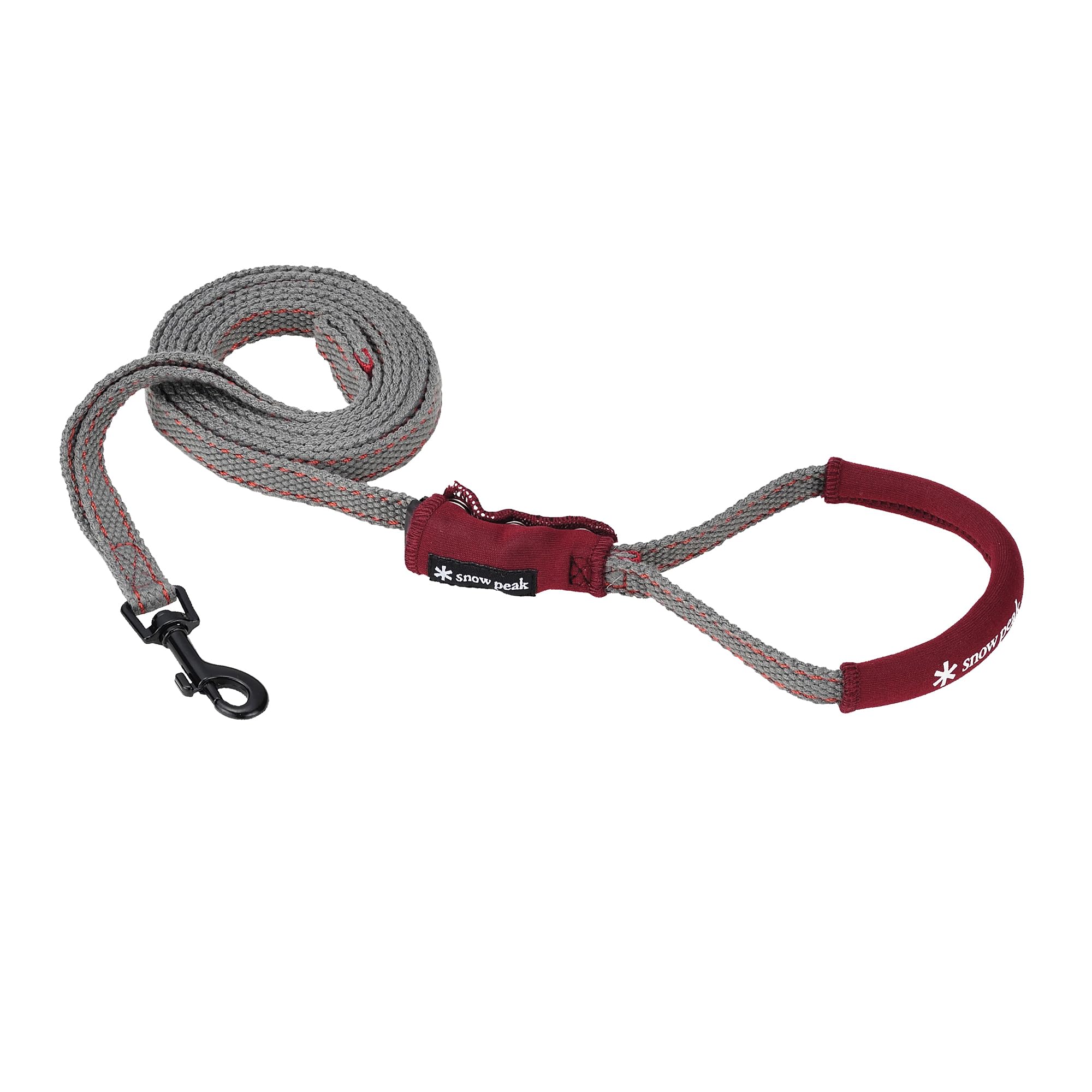 Snow Peak Soft Dog Lead Extra Small, Grey, Adjustable & durable