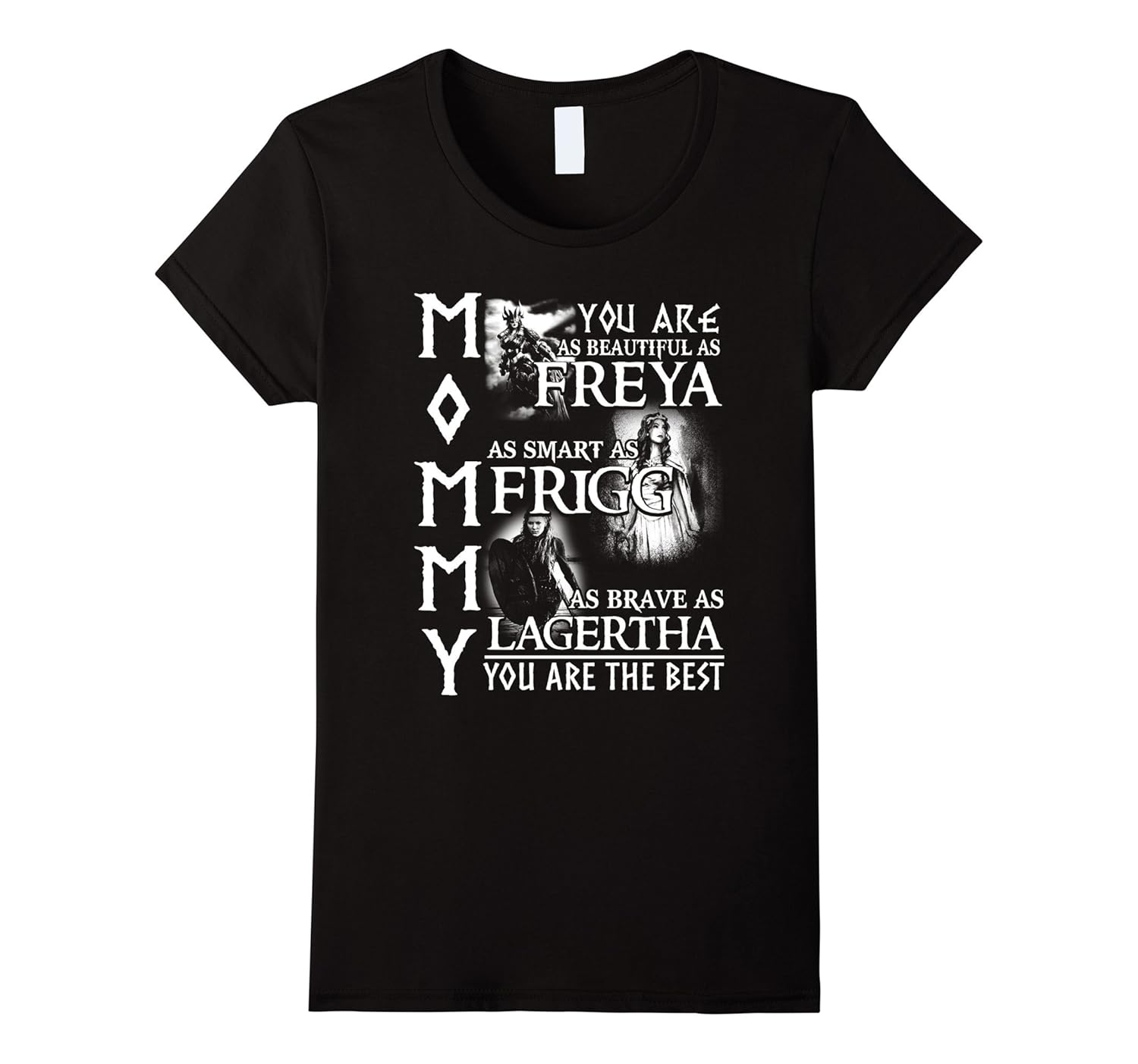 Womens Womens Vikings Shirt - Mommy You Are The Best Shirt-Rose