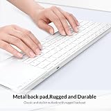 Rii Wireless Keyboard with Trackpad BT 5.0 & 2.4G Dual Mode White view 8