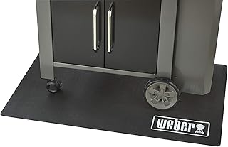 Weber 17897 Bodenmatte, Grillmatte, schwarz